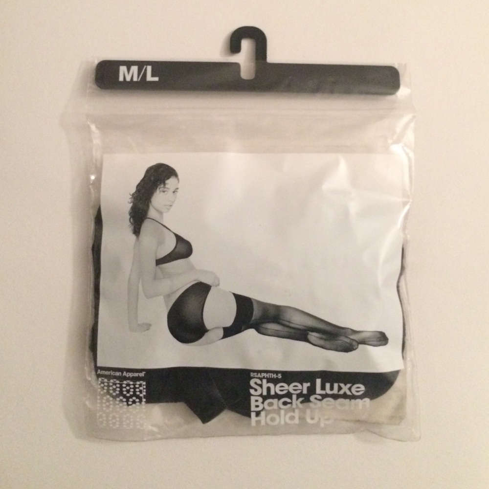 American Apparel hold up tights