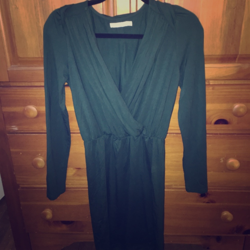 Hunter green dress