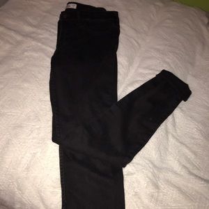 Black Hollister Skinny Jeans