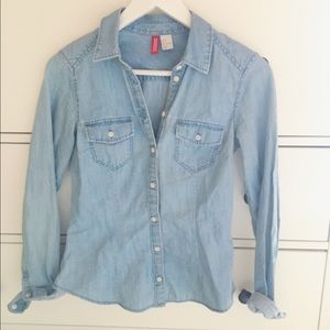 light denim shirt