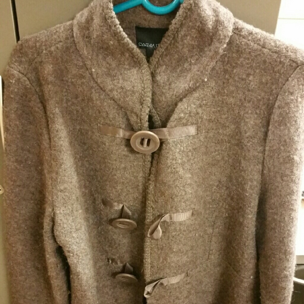 Wool mixed XL jacket.
