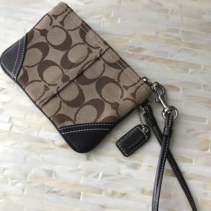 Authentic Coach Wristlet