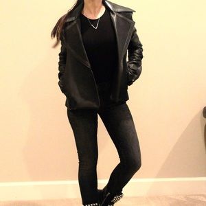 L. A. M. B. Leather jacket.