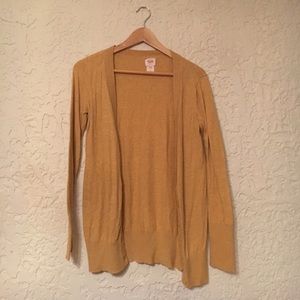 Mustard yellow cardigan