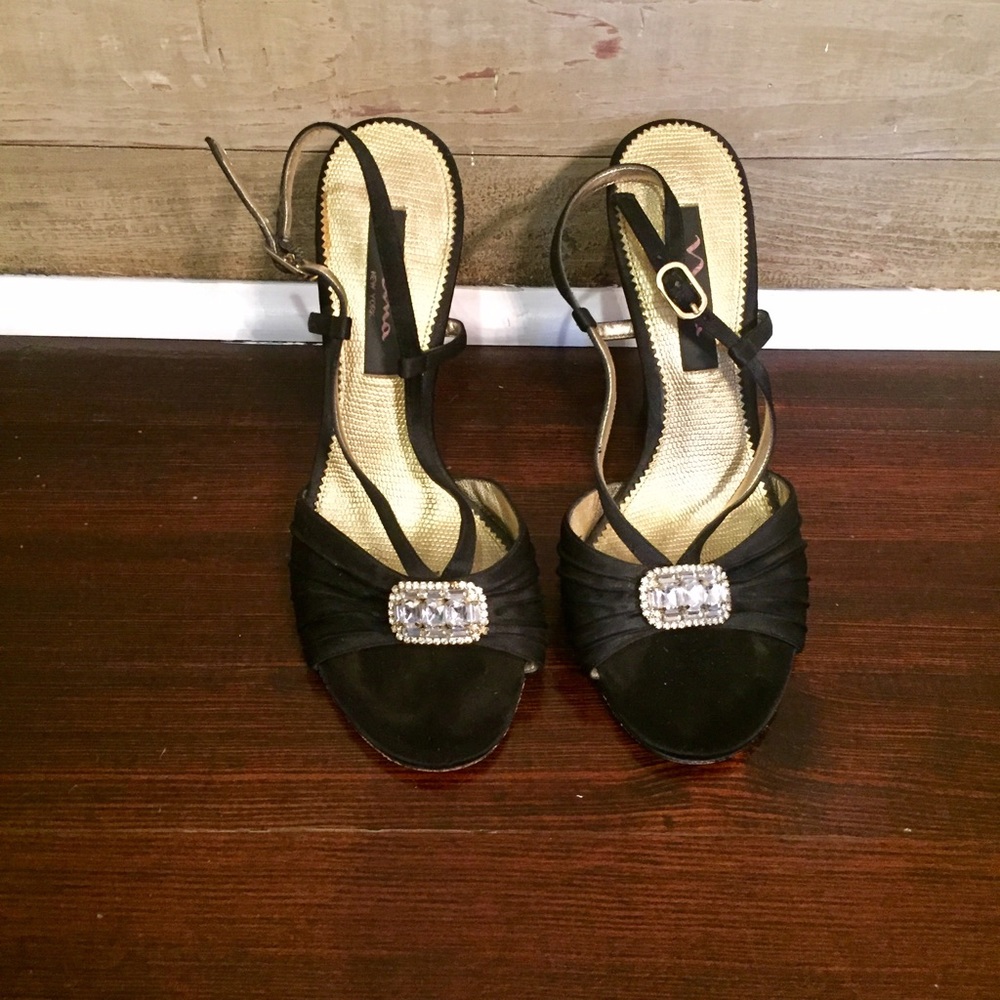 Nina New York Black Dress Heels