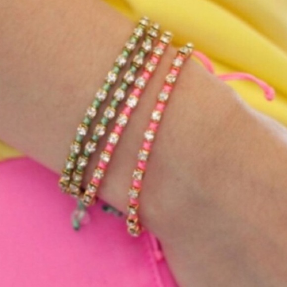 Rhinestone Friendship Bracelet - Picture 1 of 2
