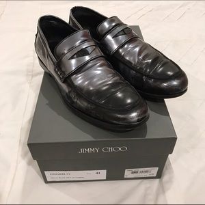 Jimmy Choo Graphite Darblay Loafer
