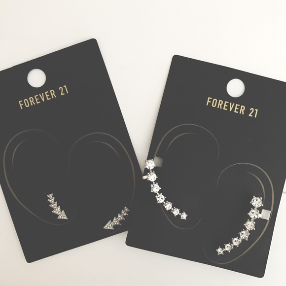 Forever 21 Jewelry - NEW Forever 21 Ear Climber Earrings