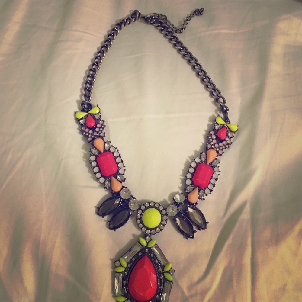 Super Cute Colorful Statement Necklace