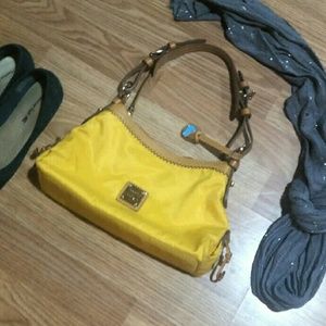 Dooney & Bourke Yellow Shoulder Bag