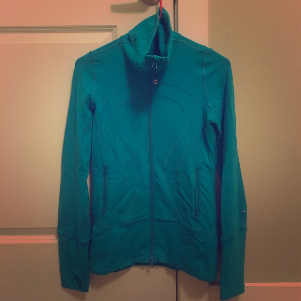 Lululemon zip up - Bright Blue