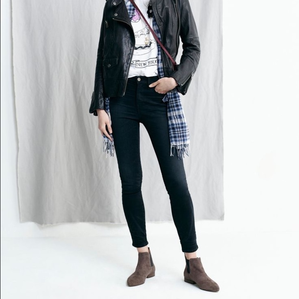 Madewell NWOT black skinny jeans.
