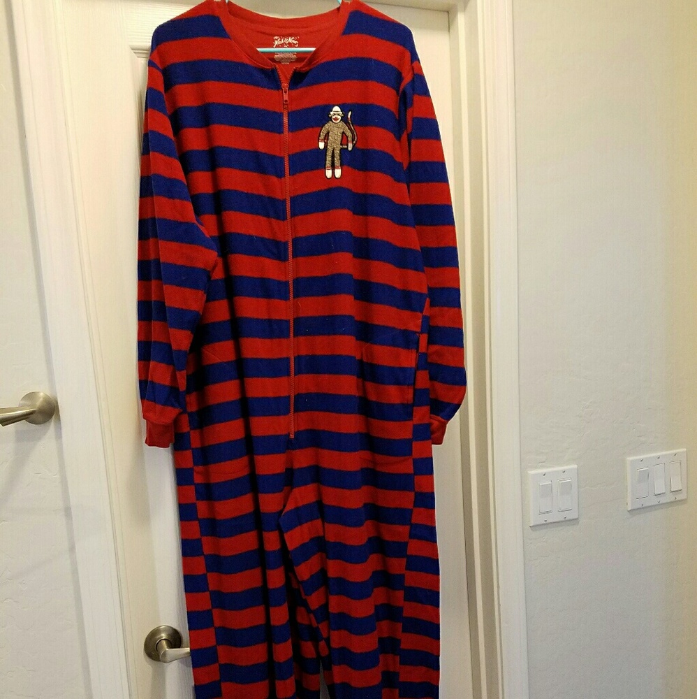 One piece footie pj's Nick and Nora size XXL