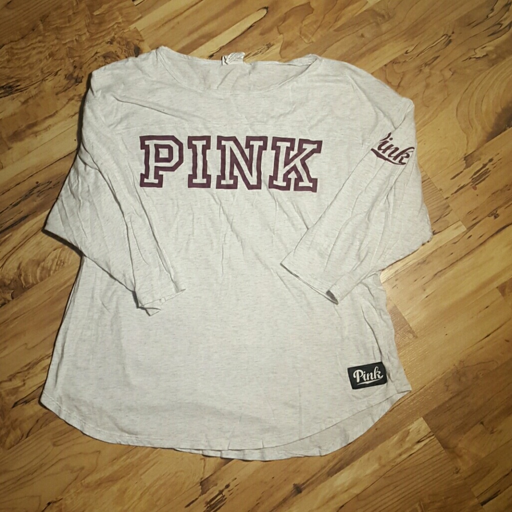 PINK Lightweight Baseball T