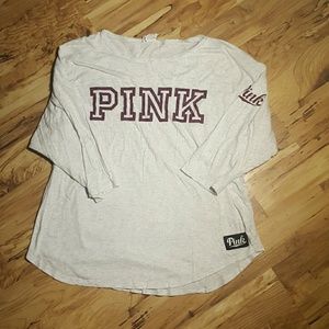 PINK Lightweight Baseball T