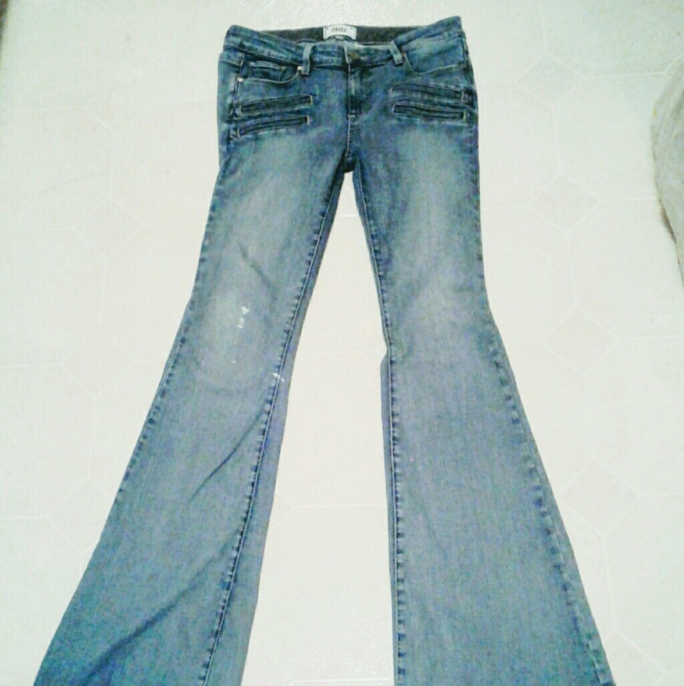 PAIGE mid-rise boot-cut stretch jeans 29 x 32