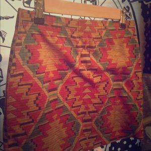 Aztec Bodycon Skirt - Hippie Chic - Boho ✌🏻