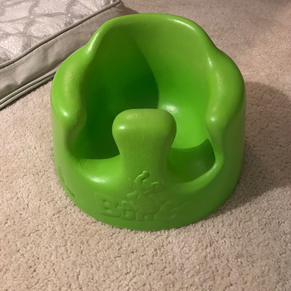 Green infant bumbo seat
