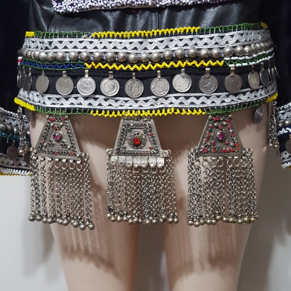 NEW! RARE FIND!! Kuchi/ tribal 100% leather jacket - Picture 4 of 8