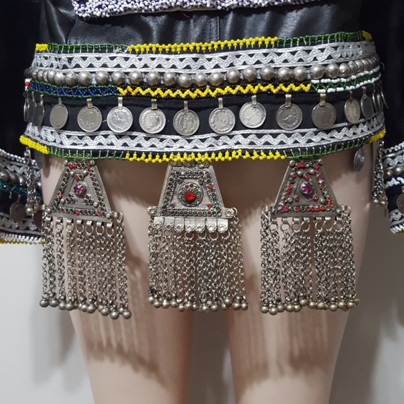 NEW! RARE FIND!! Kuchi/ tribal 100% leather jacket - Picture 4 of 8