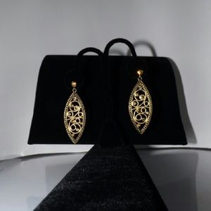 Antique Gold Earrings