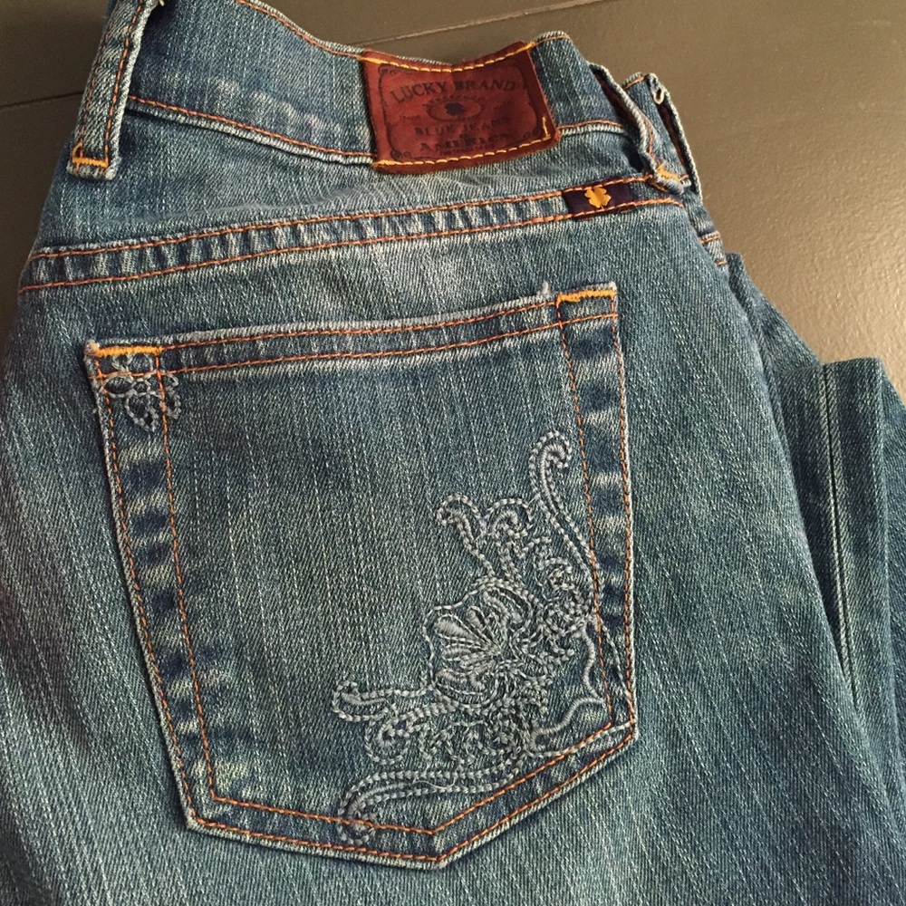 Lucky cropped jeans