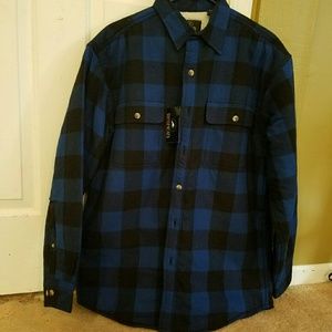 Sherpa lined Flannel Shirt