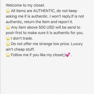 Designer Shop. Information and rules.