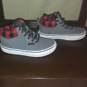 Vans boy shoes size 12.5