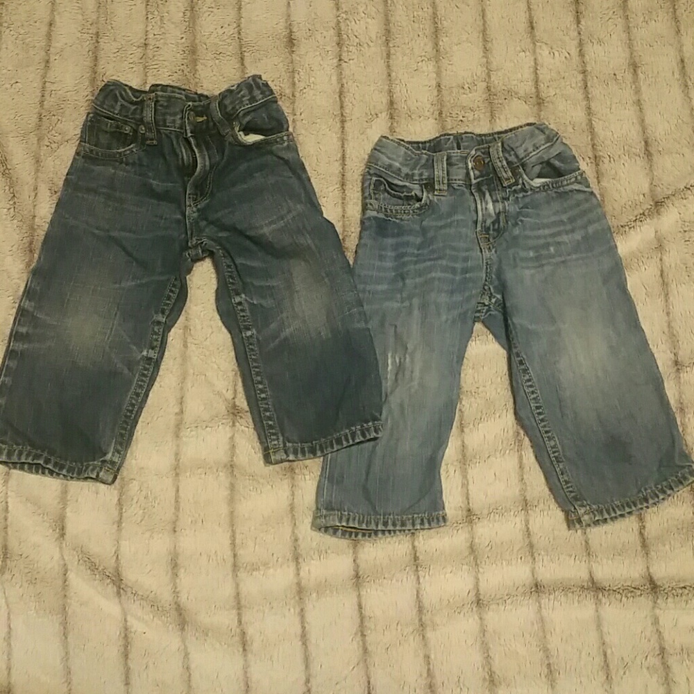 2 pair of Baby Gap jeans