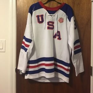 Patrick Kane team USA OLYMPIC HOCKEY JERSEY