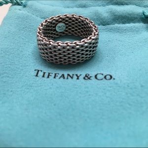 Tiffany & Co. Silver Mesh Ring
