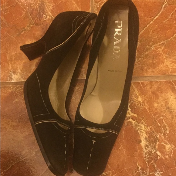 PRADA SUEDE SHOES - Picture 3 of 5