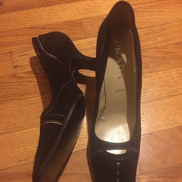 PRADA SUEDE SHOES - Picture 4 of 5