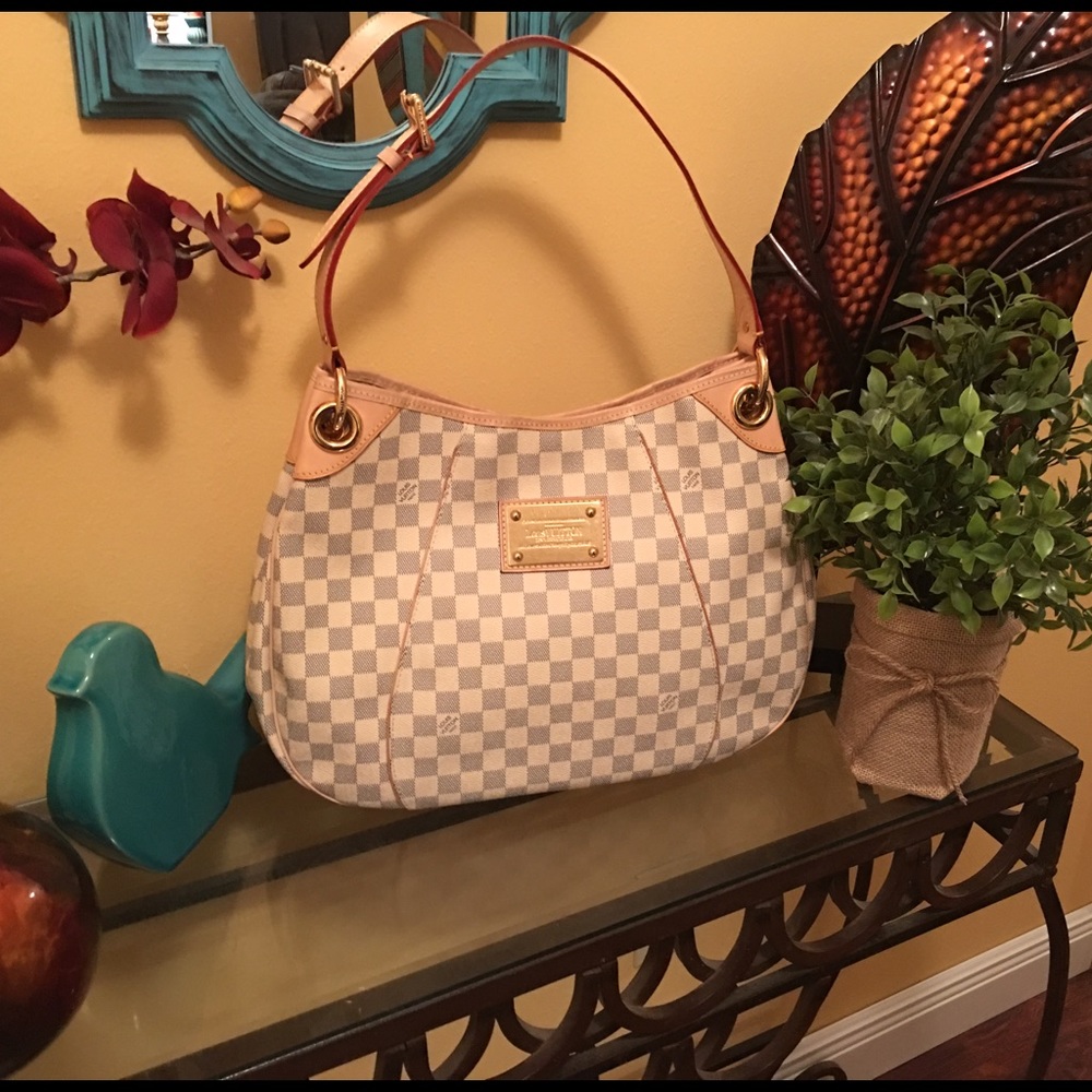 Monogram print shoulder bag