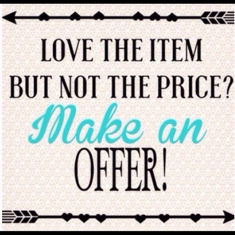 All reasonable offers will be considered!