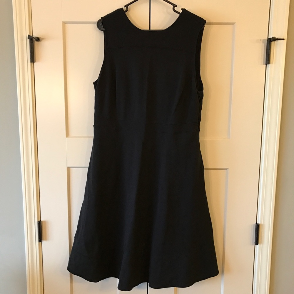 Lands' End Black Size 16W Ponte Dress
