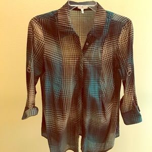 Joie plaid shirt