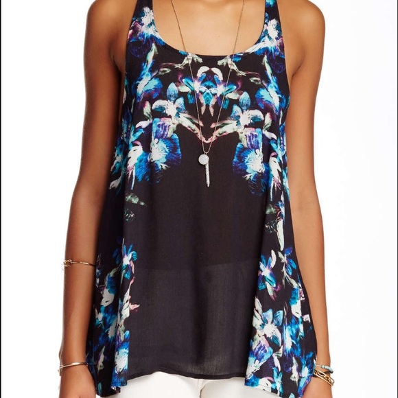 NEW Free People Tank Top Shirt S Boho Top - Picture 2 of 4