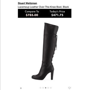 🚨🚨FLASH SALE Stuart Weitzman laceMeUp boots