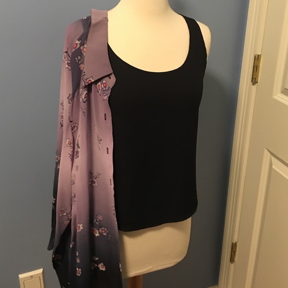 Liz Claiborne 💯 % silk blouse set - Picture 3 of 4