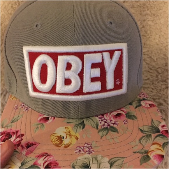 This is a obey flower hat - Picture 2 of 2