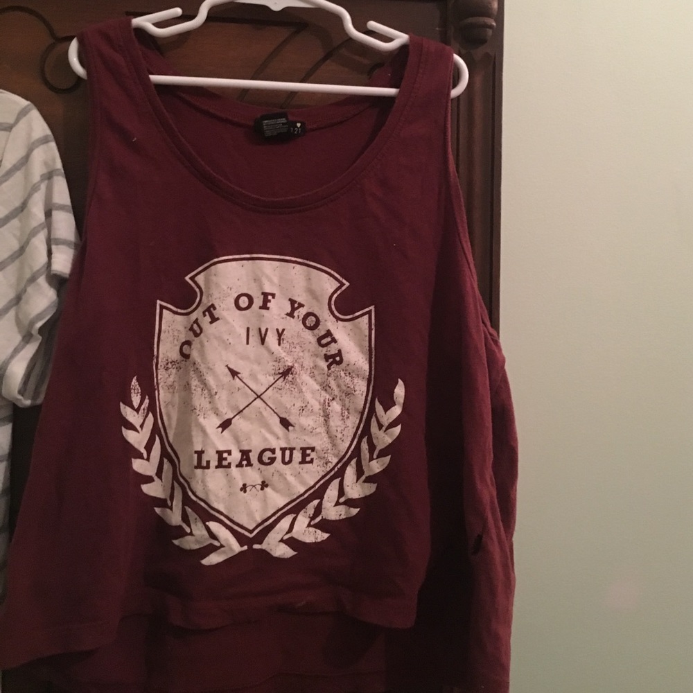 Maroon Tank