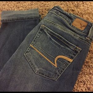 American Eagle Artist Crop Jeans