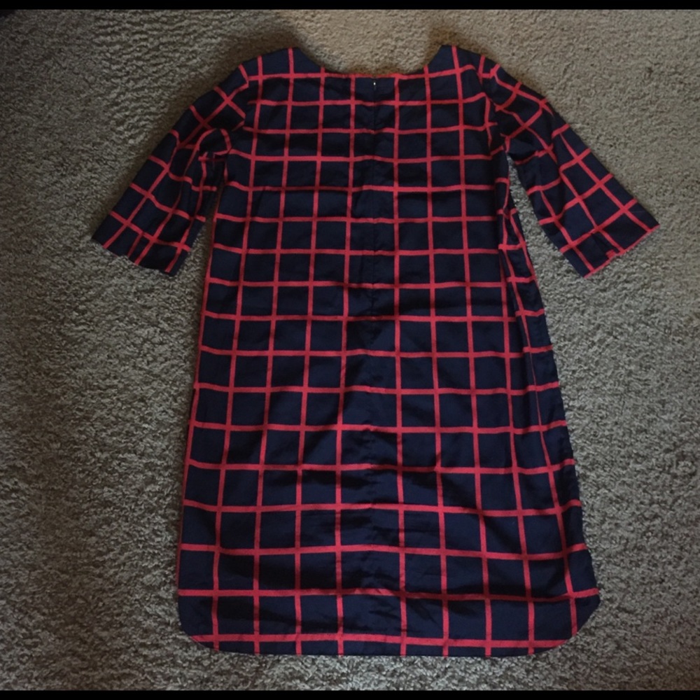 Gap Windowpane Shift Dress