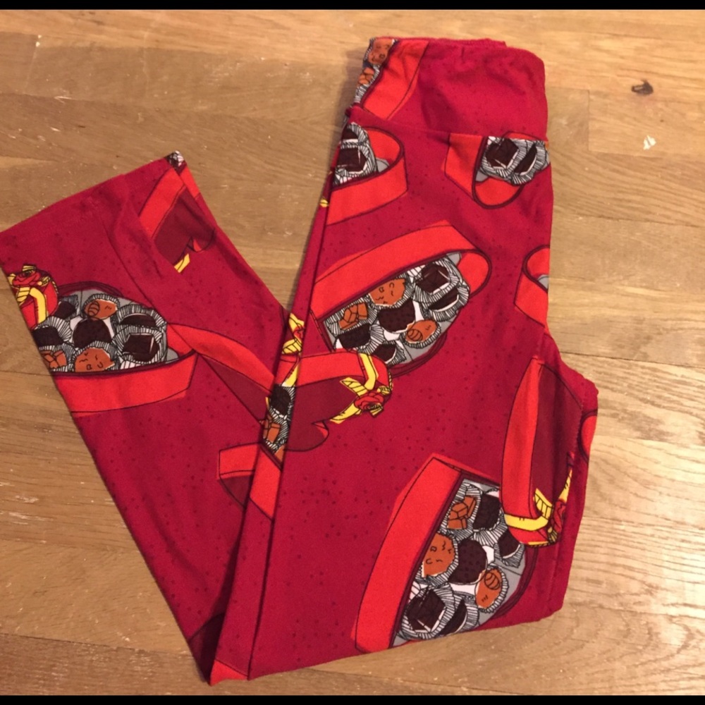 Valentines Day leggings