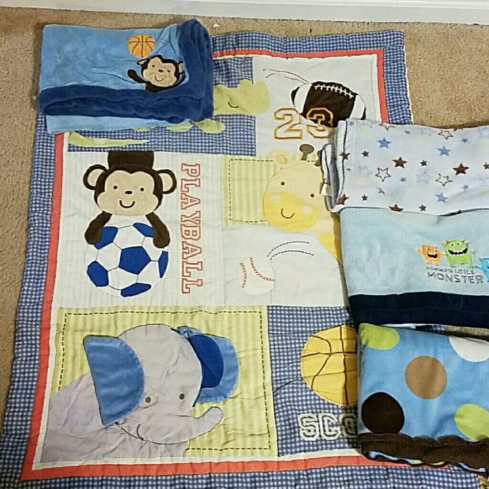 5 Baby boy blankets