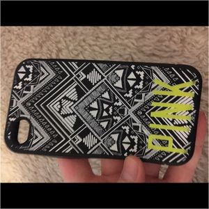 This is a pink flexible iPhone 4 case