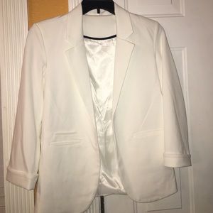 White blazer