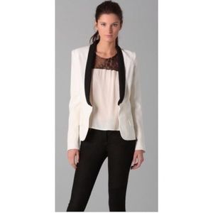 A.L.C. Ruby Tuxedo Off-White Blazer